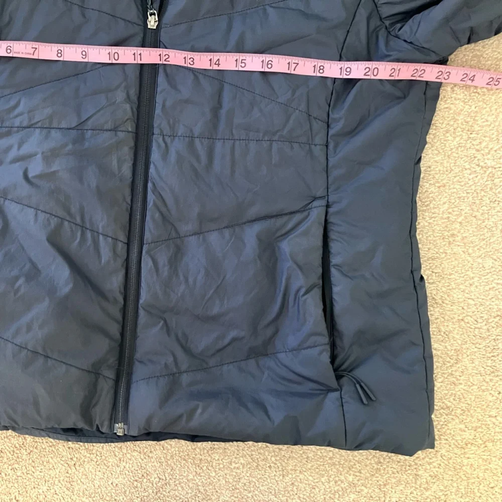 The North Face Blue Zip Up Quilted Packable Jacket Men’s‎ Size XL Cozy